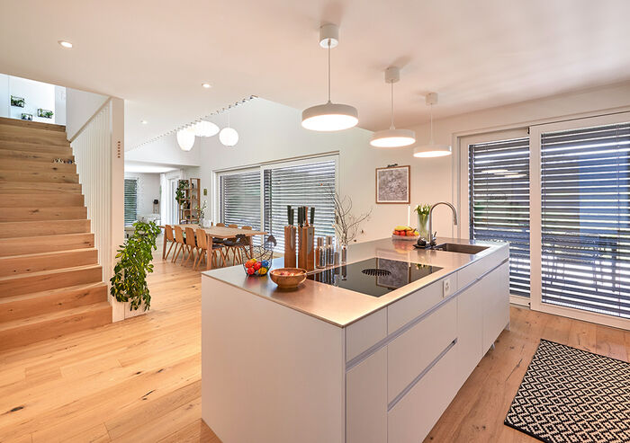 Innenansicht Massivbau Idealbau Architektur AG