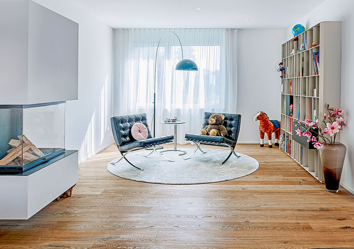 Innenansicht Massivbau Kobelthaus, Kobelt AG