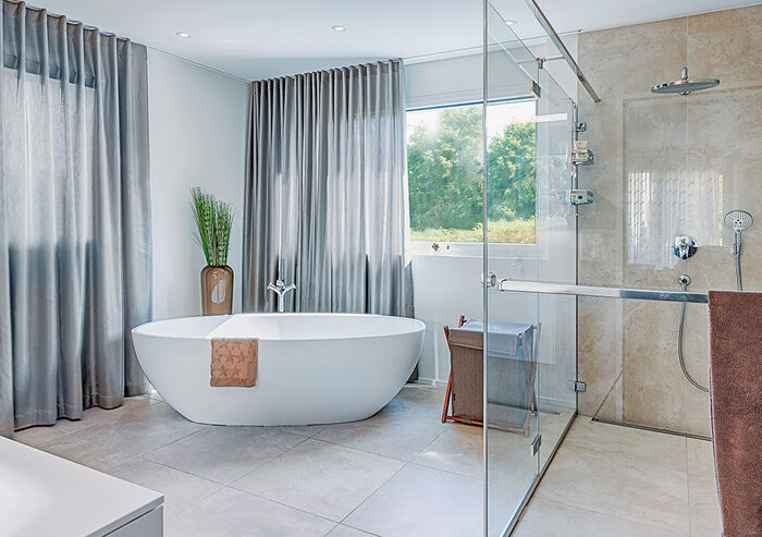 Badzimmer Massivbau Kobelthaus, Kobelt AG