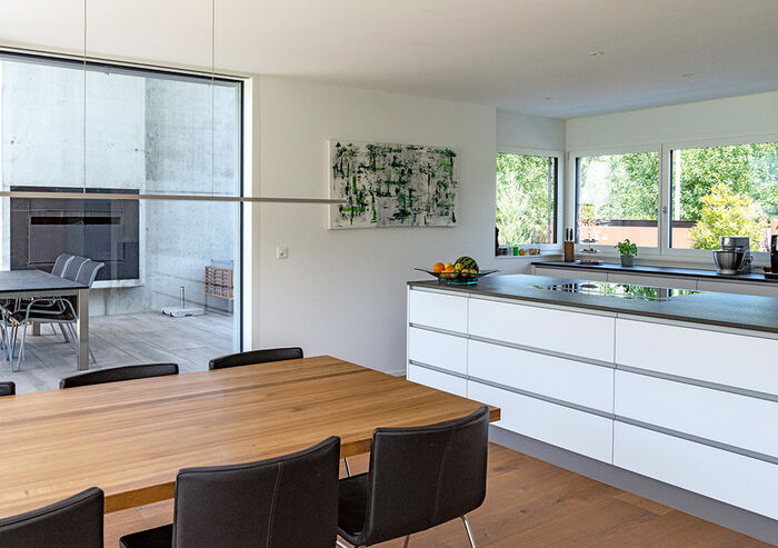 Esszimmer Holzbau Bautec AG